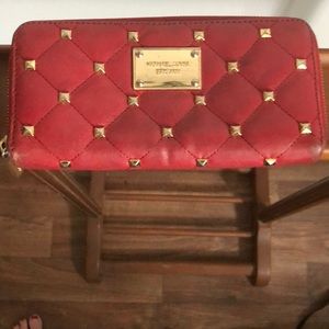 Michael Kors studded wallet